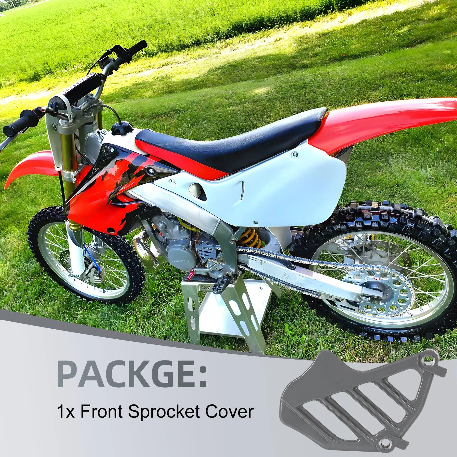 Front Sprocket Cover for Honda CR125R (1998–2007)