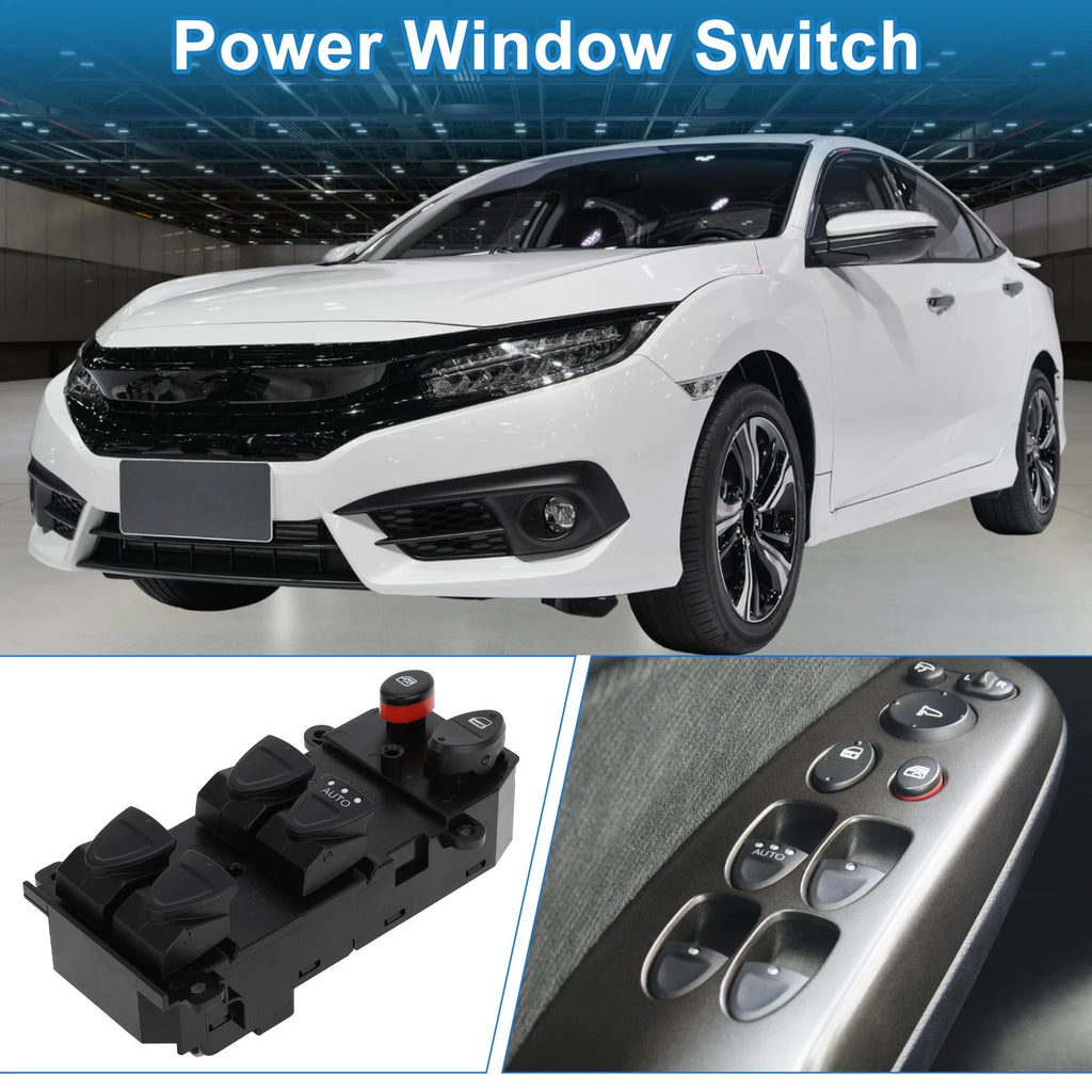 Front Right Driver Side Power Window Switch Replacement for Honda Civic (2006)