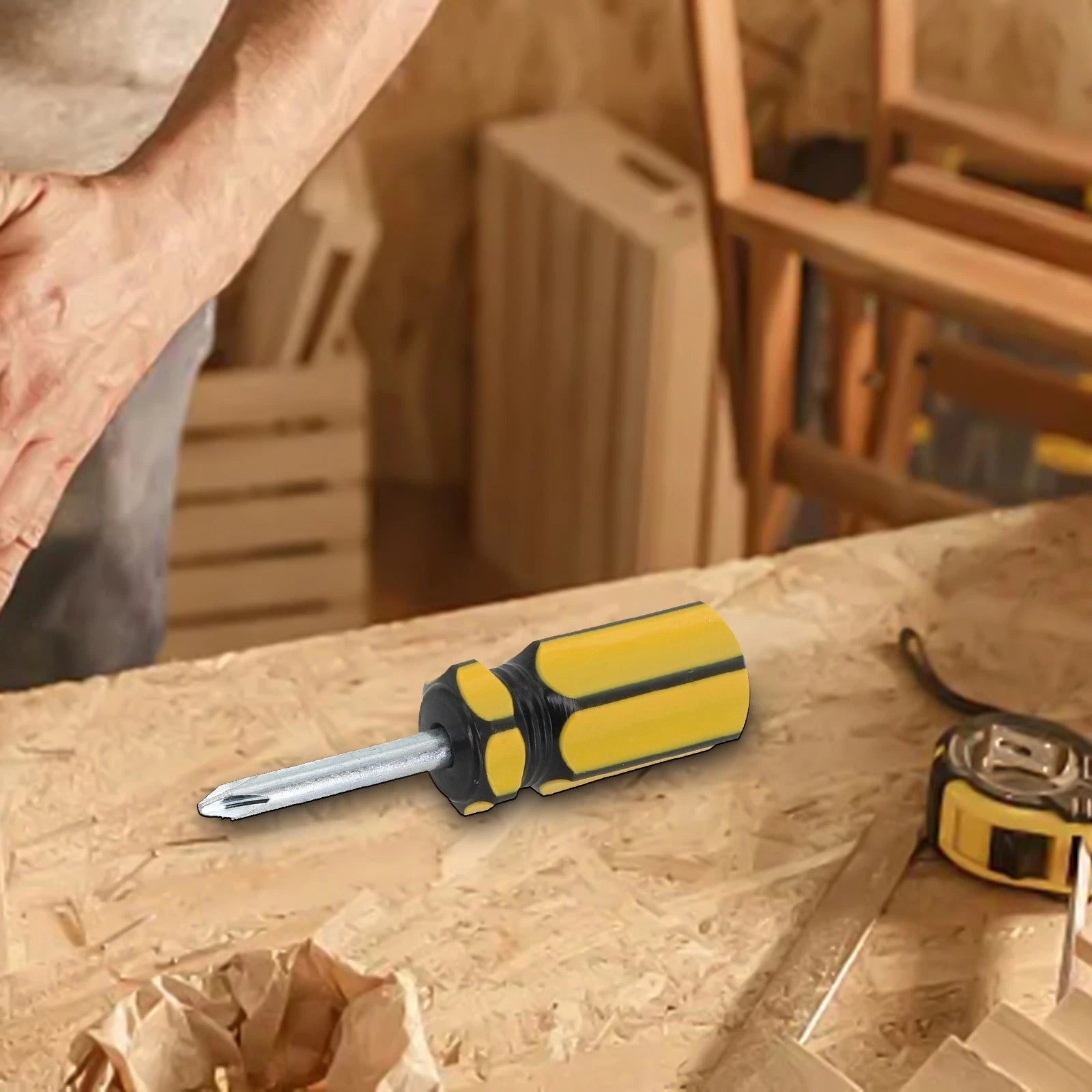 Cross Screwdriver for Workshop Equipment (Small Handle)