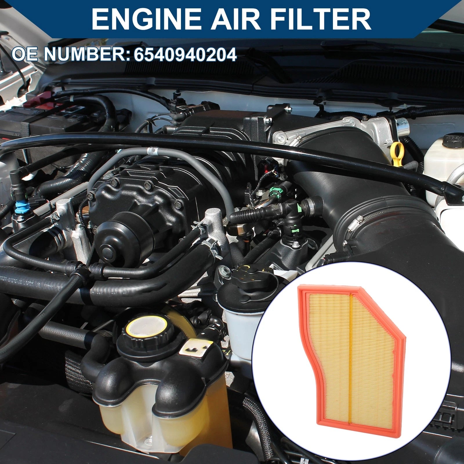 Engine Air Filter Replacement for Mercedes-Benz GLB200d GLB247 (2019–2024)
