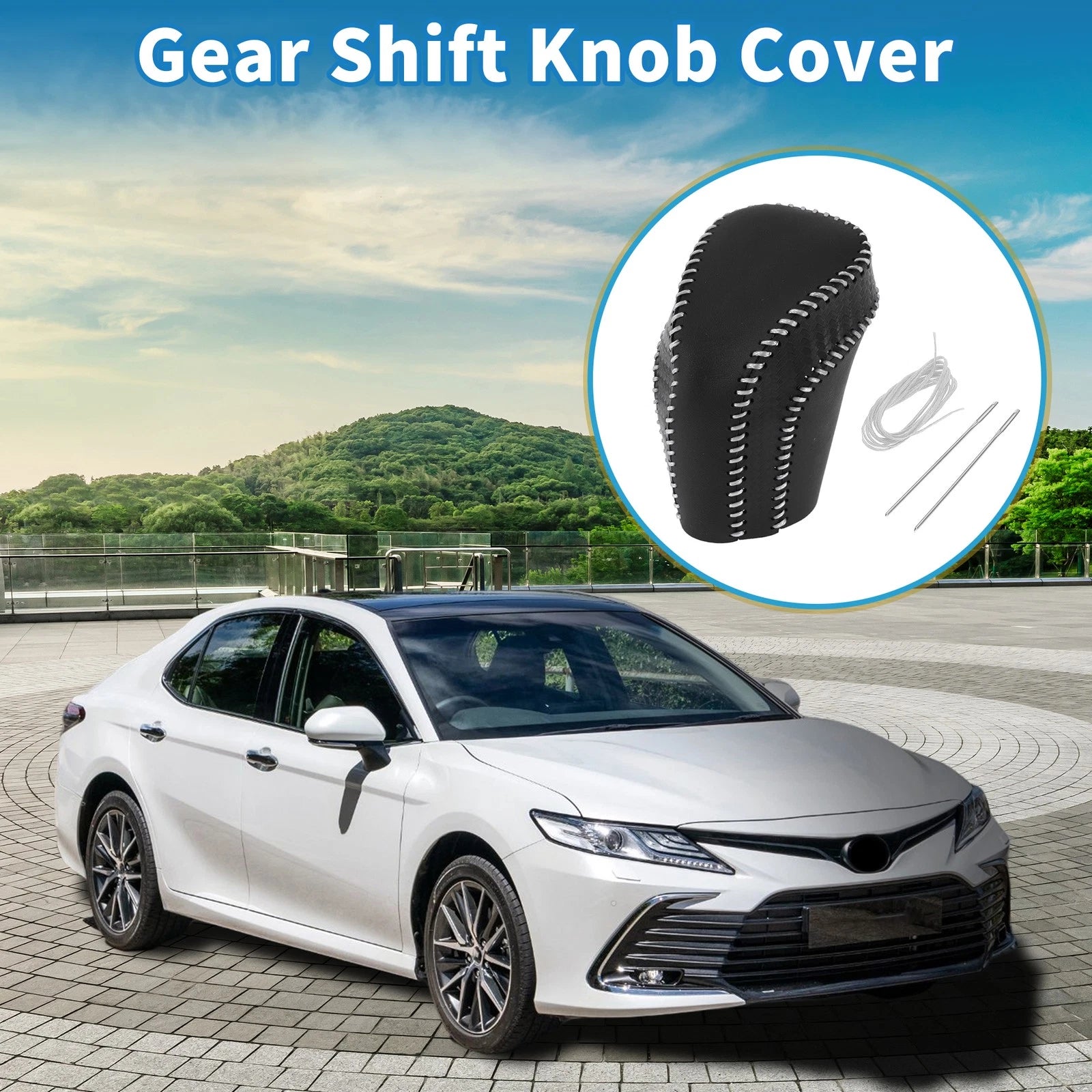 Gear Shift Knob Cover Replacement for Toyota Camry (2018–2024)
