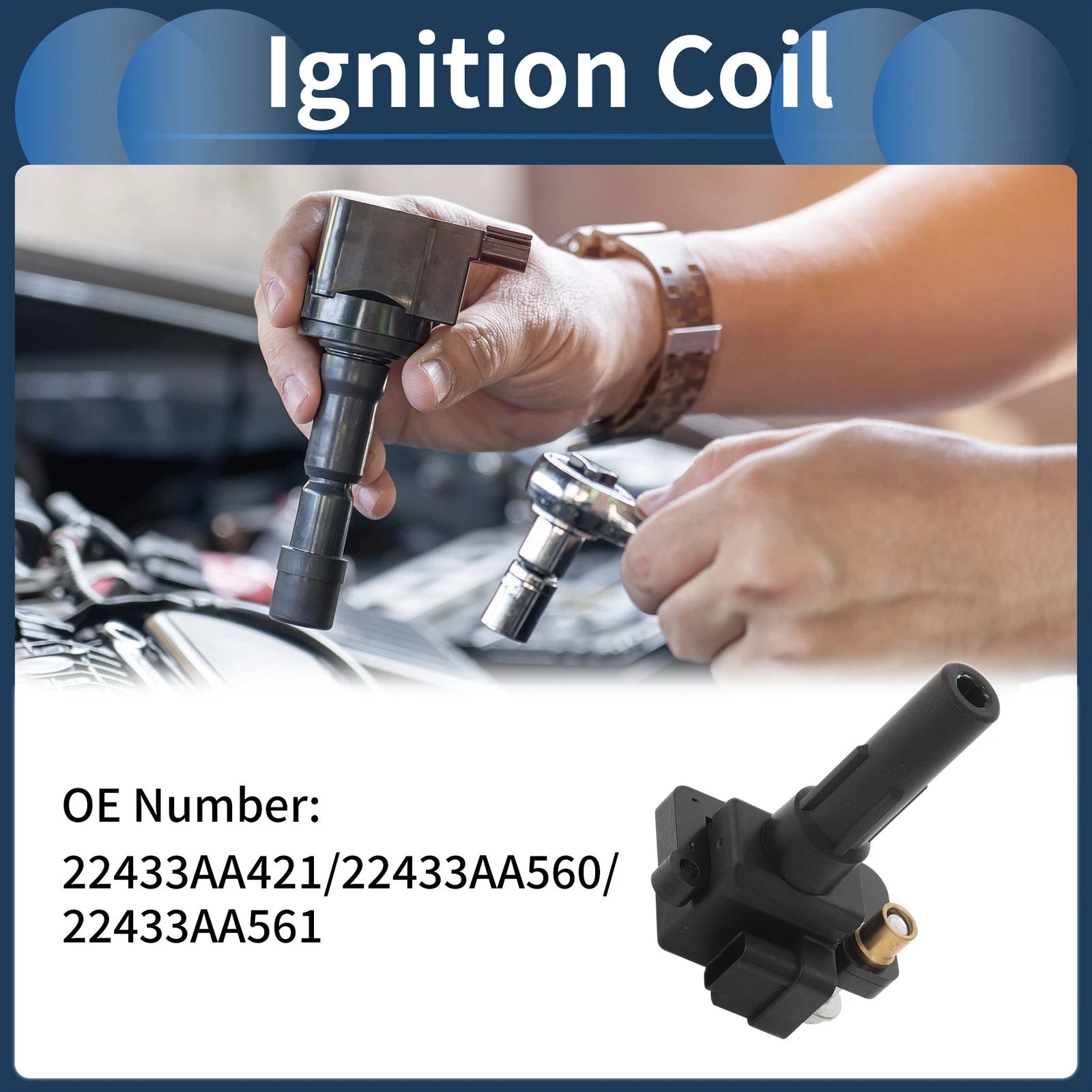 Ignition Coil Pack for Subaru Impreza WRX (2002–2003) Replacement