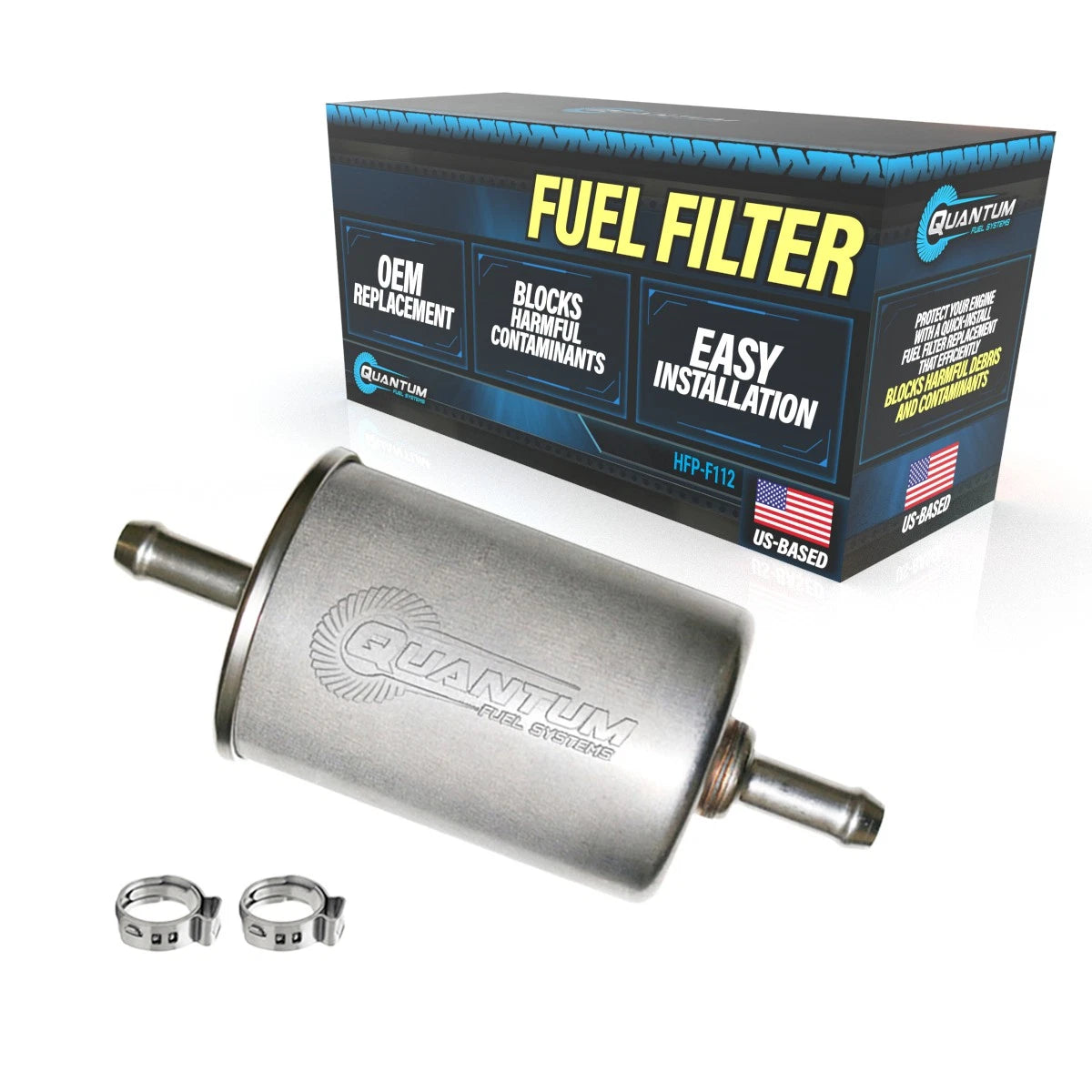 Fuel Filter for Universal Applications (40-120psi, WIX 33482)