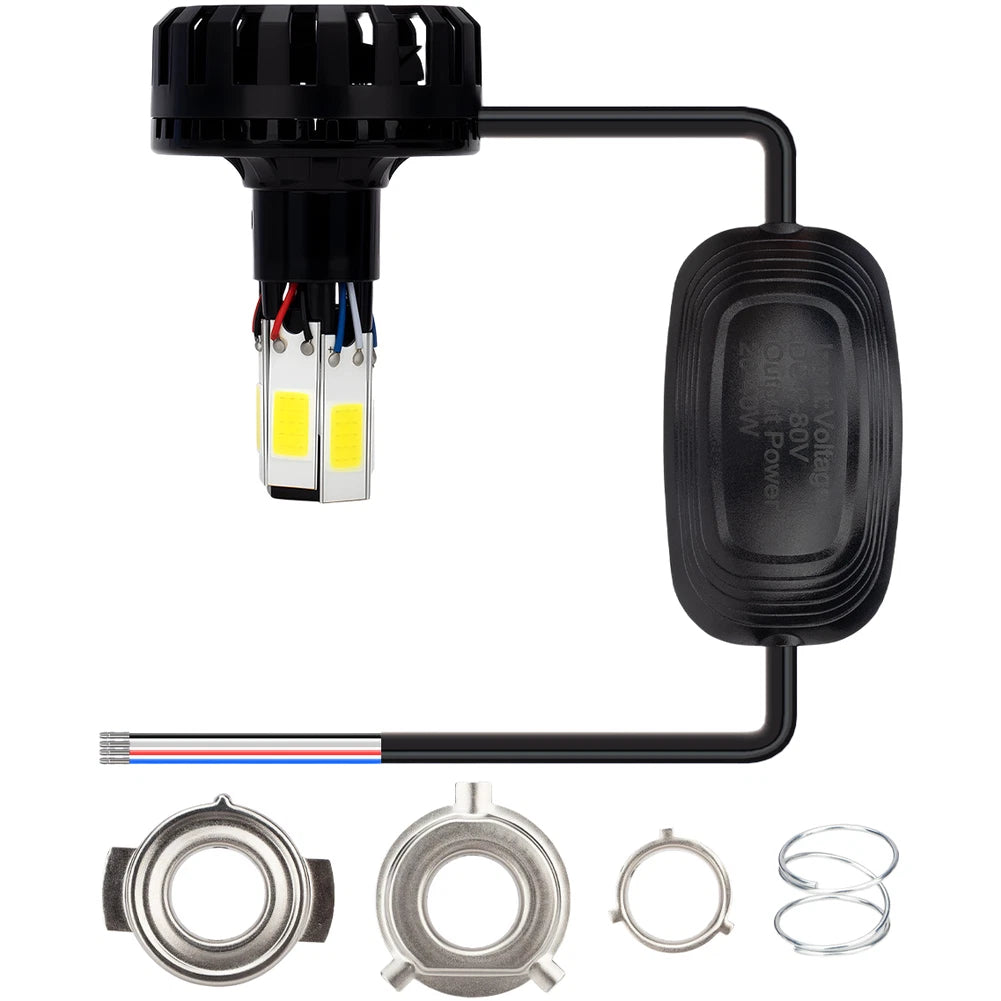 COB LED Headlight for Motorcycle (12V)