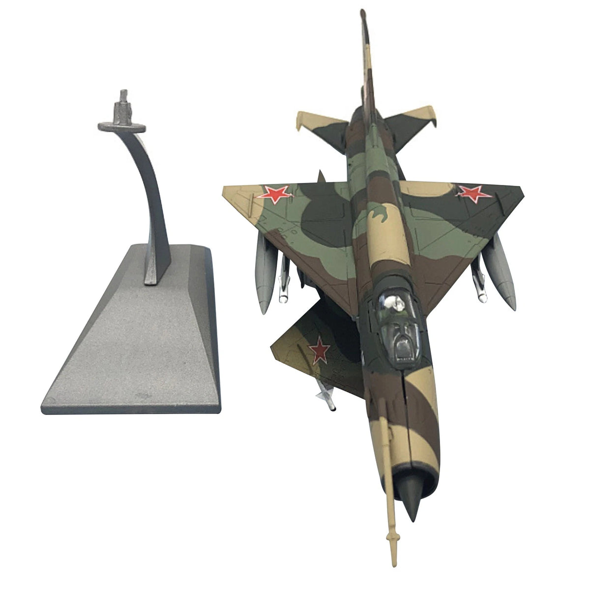 Mig-21 Alloy Aircraft Model for Classic Fighter (1/72 Scale)
