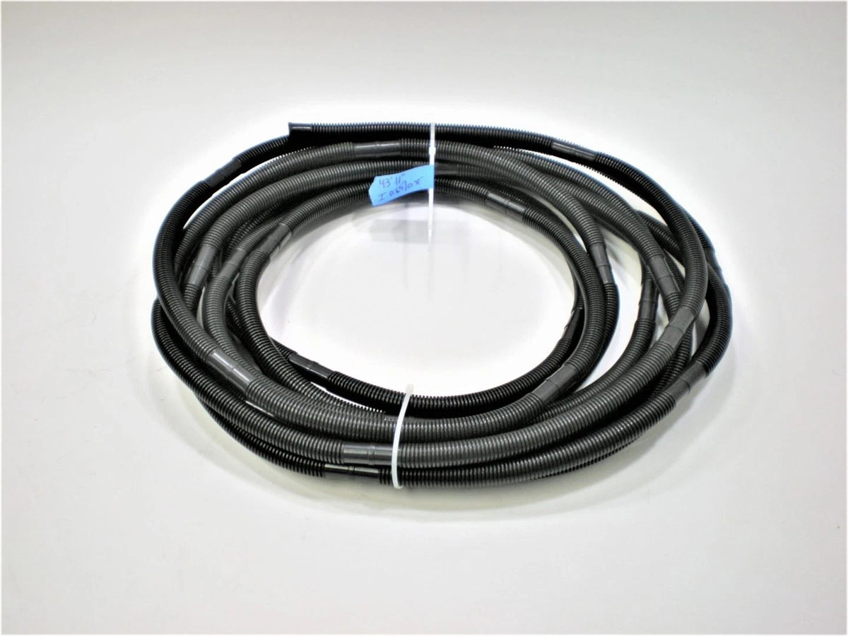 Corrugated Electrical Wiring Conduit Flex Tubing 0.65"x43'11" for Marine Boat