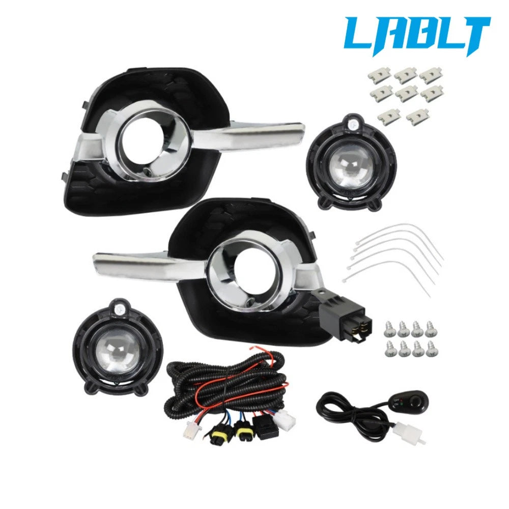 Pair of Fog Lights for Chevy Equinox (2010–2015) W/Switch & Wiring