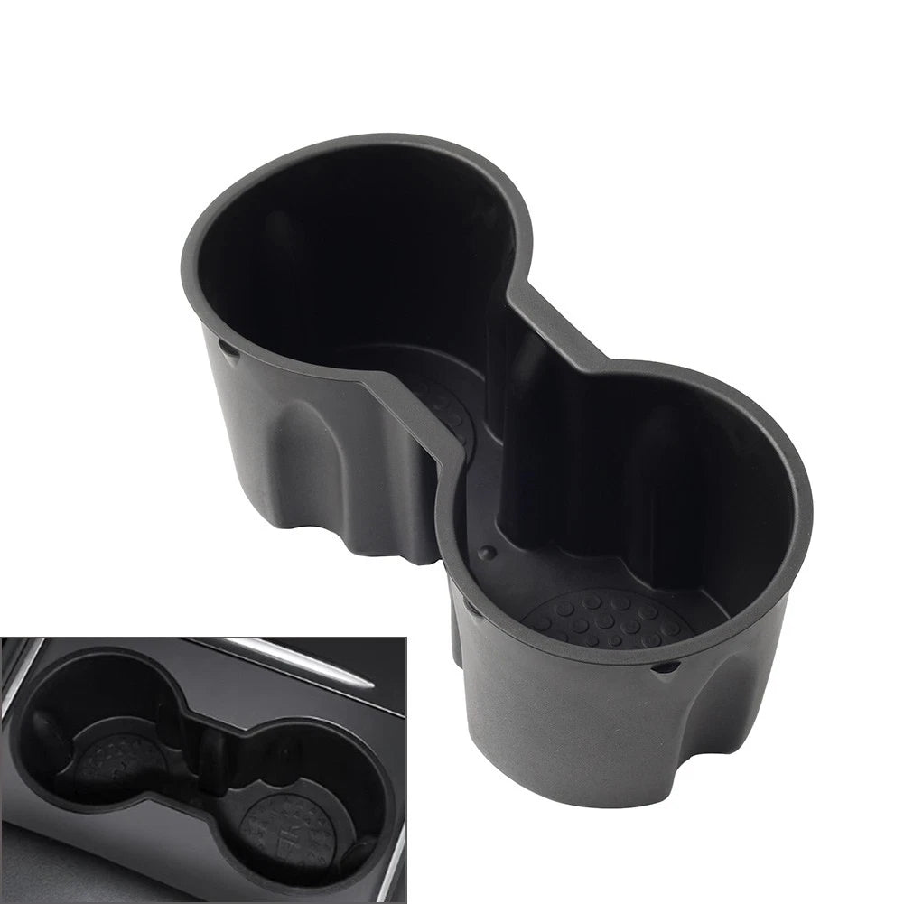 Center Console Cup Holder Insert for Tesla Model 3 (2021–2023) Model Y (2021–2024)
