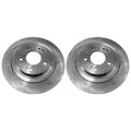 2 Rear Disc Brake Rotors for Mitsubishi ASX (2010–2020)