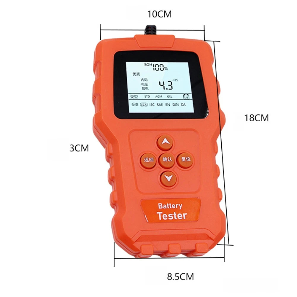 12V/24V Battery Tester for Car and Truck (2010–2023)