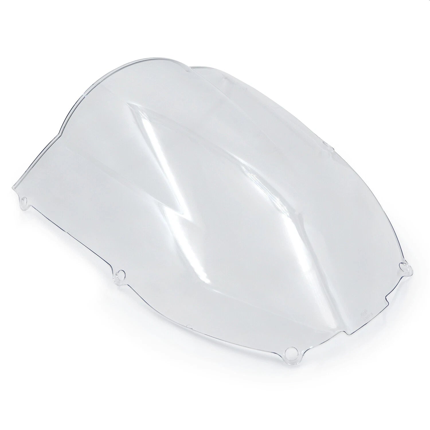 Clear Double Bubble Windscreen for Kawasaki Ninja ZX6R (2000–2002)