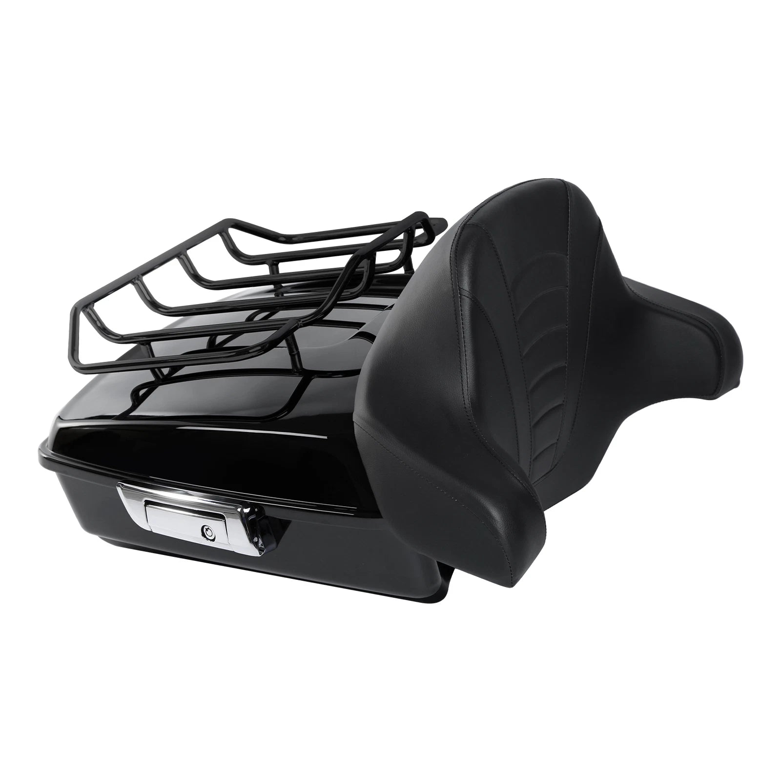 Chopped Trunk Backrest Pad for Harley Electra Glide & Street Glide (2014–2026)