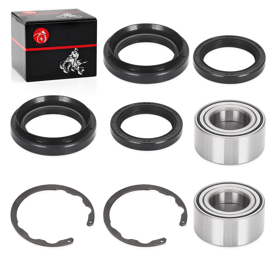 2Pcs Front Wheel Bearing & Seal Kit for Kawasaki Bayou Prairie (300–400)