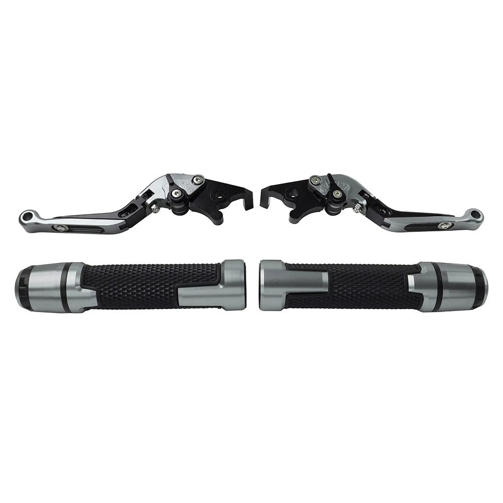 Set of 2 Grey Brake Clutch Levers for Honda CB1100 CB1300 VFR1200/F