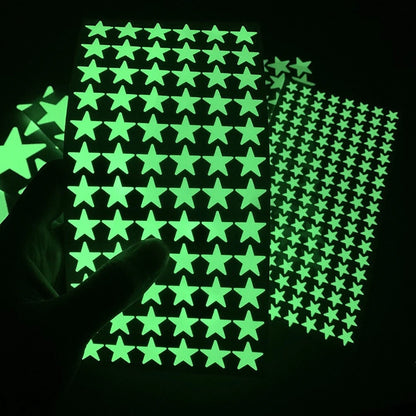 Enchanting Luminous Star Decals for Unique Room Decor