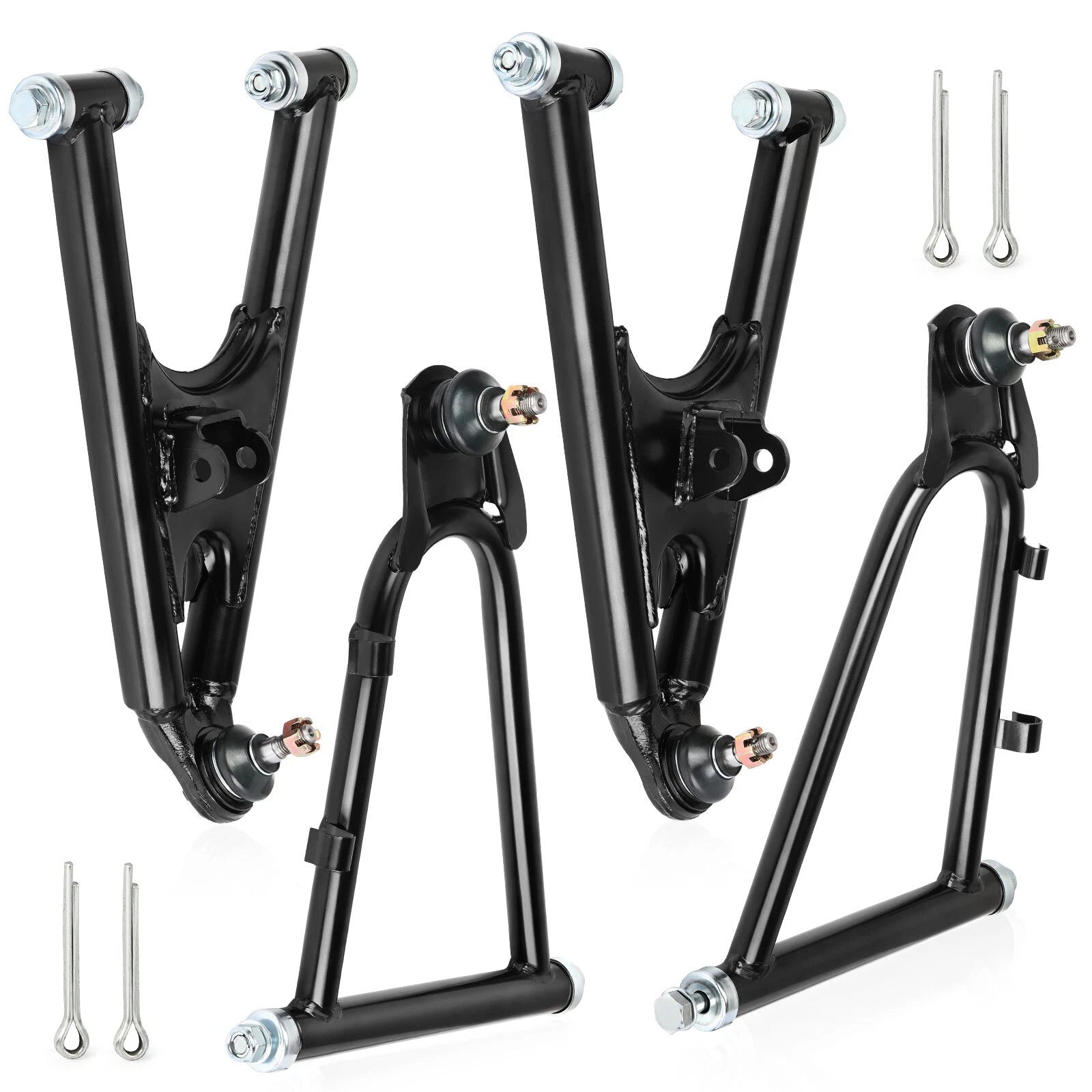 Set of 2 Front Upper Lower Control A-Arms for Yamaha Banshee 350 (1987–2006)