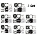 8x Carburetor Repair Kit for Zama RB-130 Husqvarna 570 575XP 576XP (–)