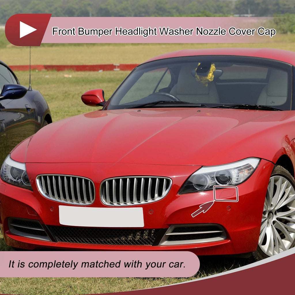 Headlight Washer Nozzle Cover Cap Replacement for BMW Z4 (2009–2016)