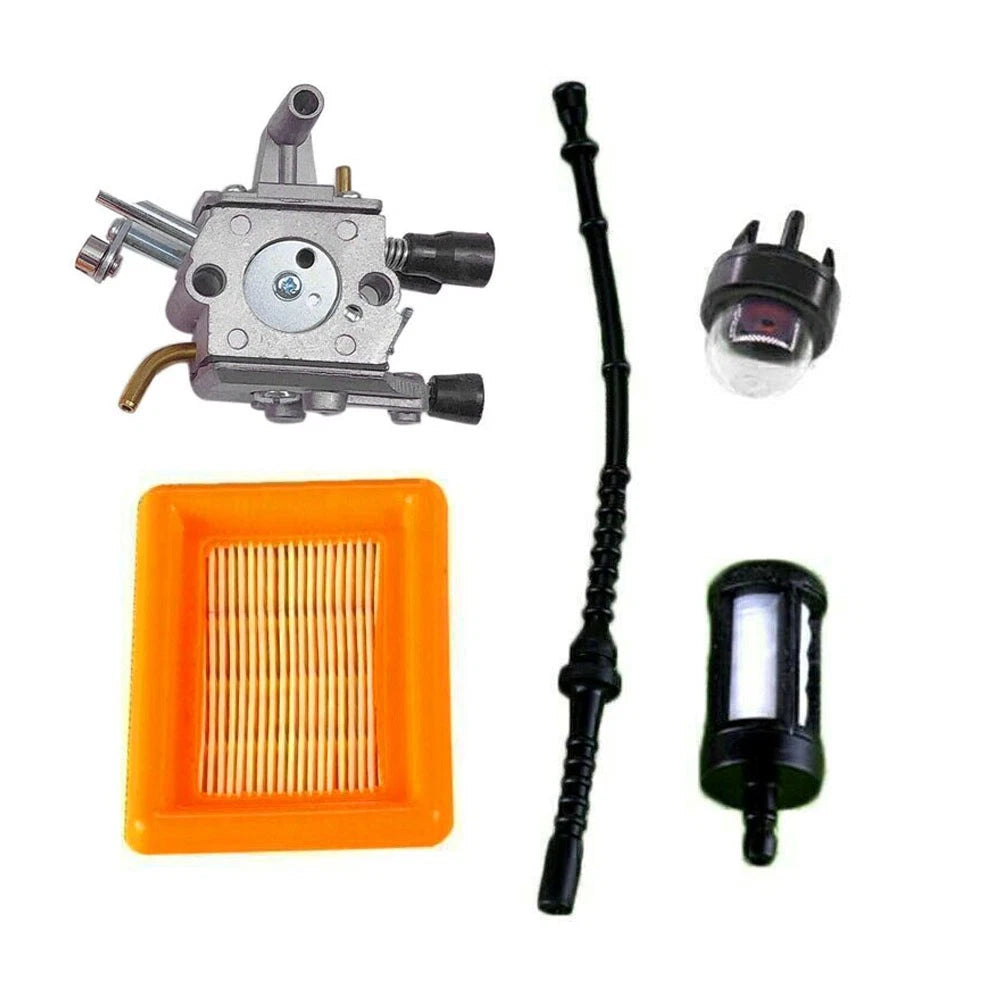 Carburetor Air Fuel Filter Kit for STIHL FS400 FS450 (4128 120 0602)