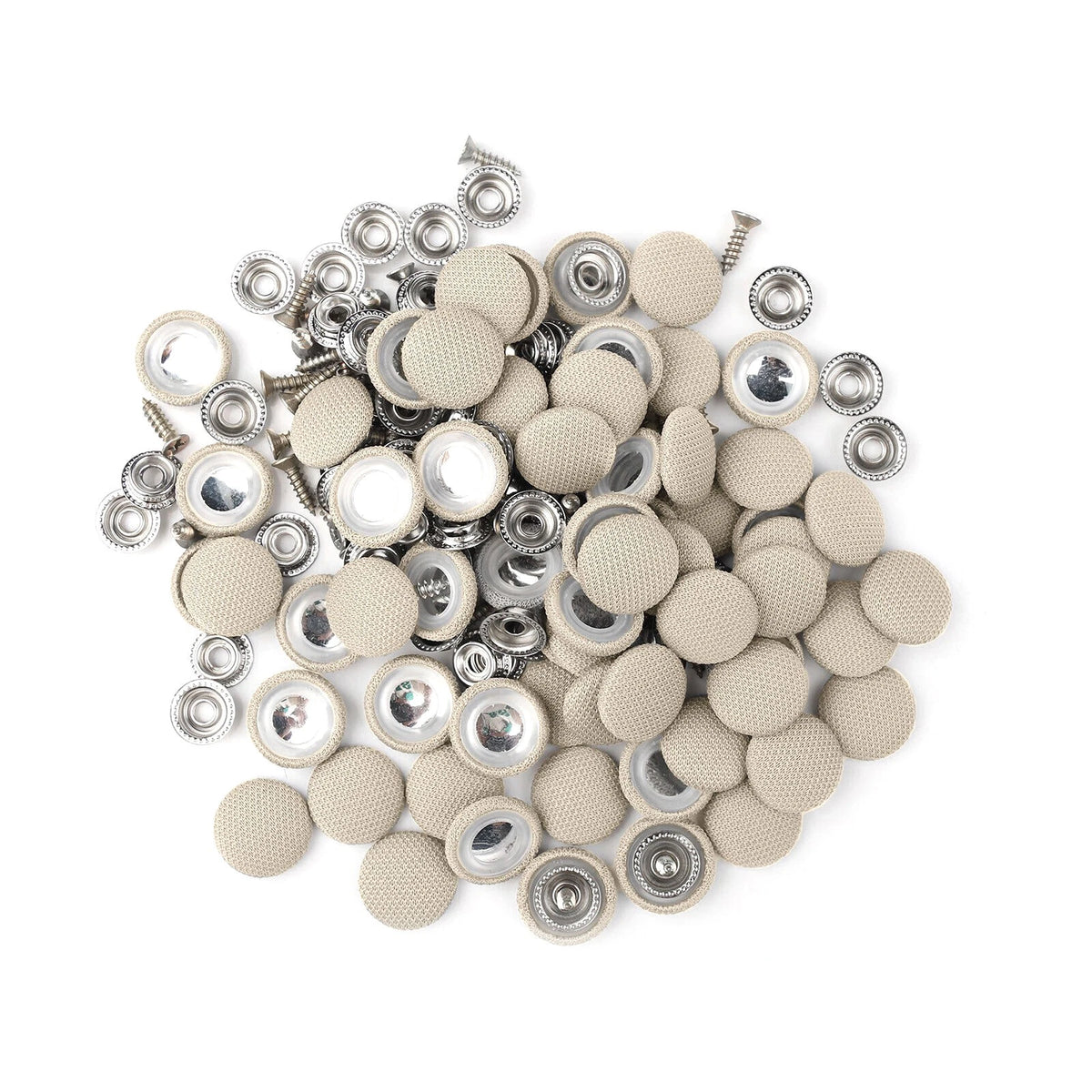 60 Pcs Ceiling Cloth Fixing Screws for Car Interior Roof