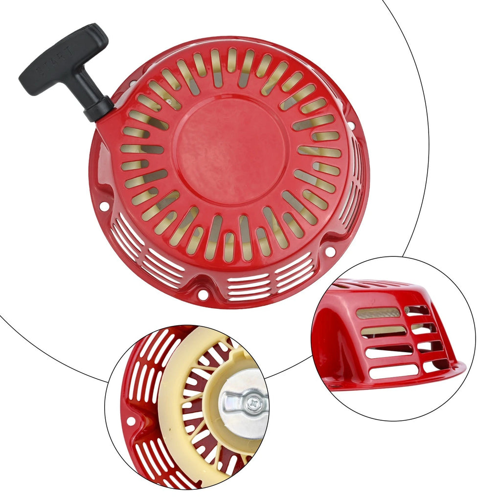 Recoil Pull Starter for GX240 GX270 173F 177F Engine Generator