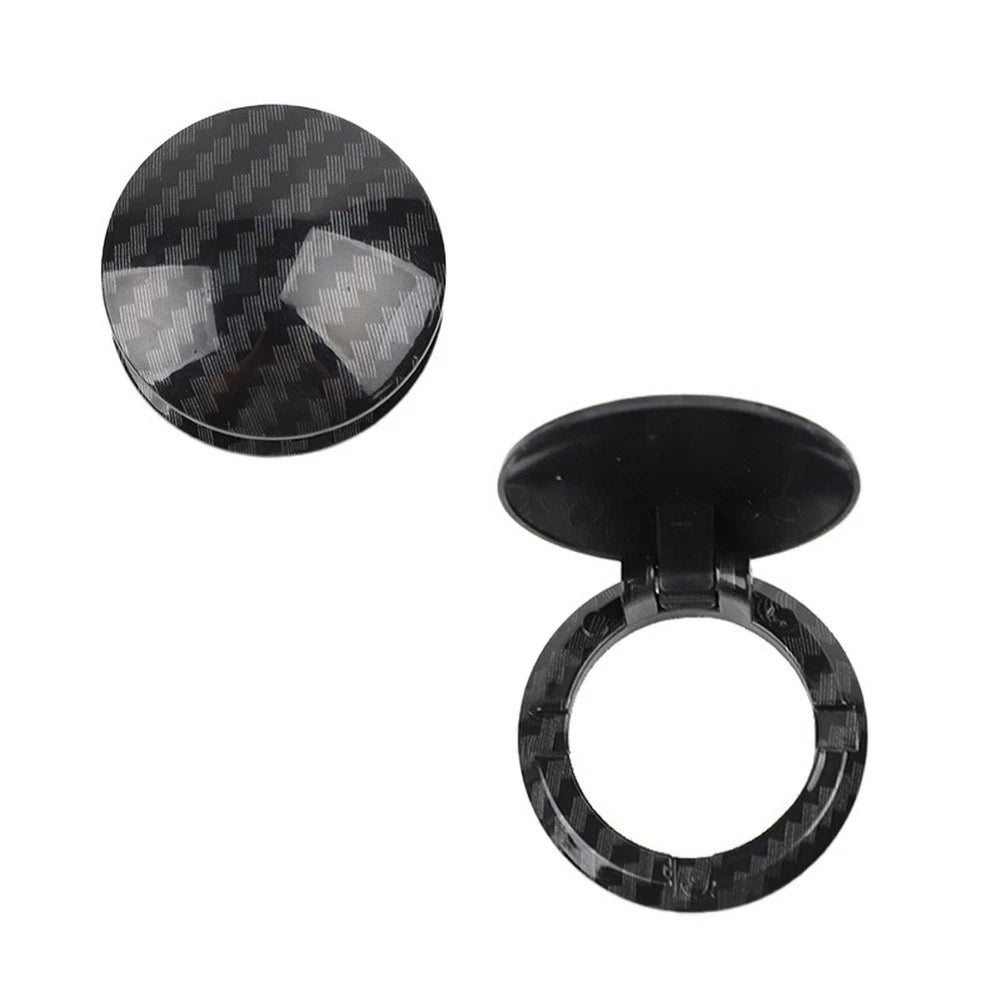Sleek For Carbon Fiber Engine Start Cover for For Car Dashboard for One Touch