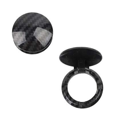 Sleek For Carbon Fiber Engine Start Cover for For Car Dashboard for One Touch
