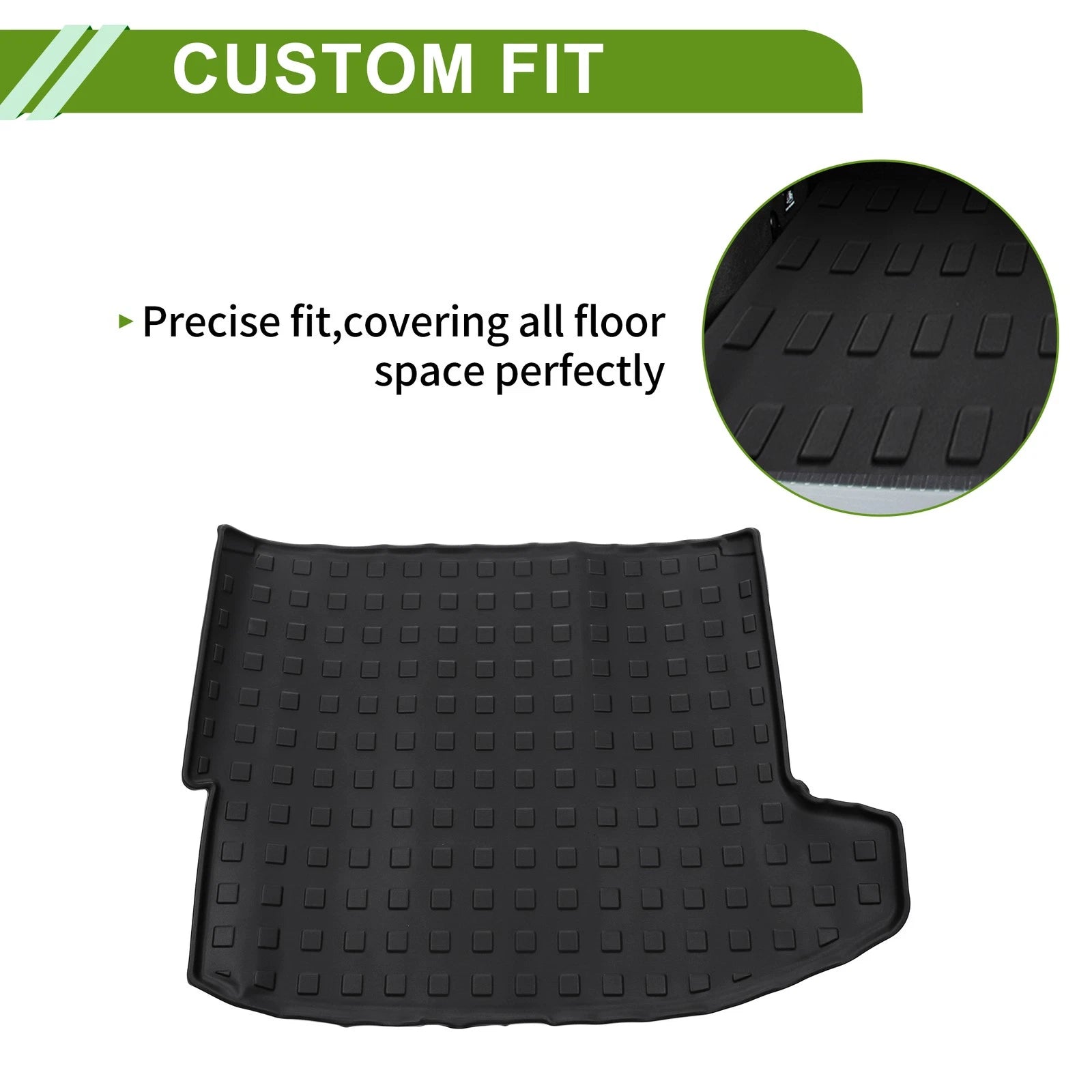 Rear Trunk Mat Replacement TPE Cargo Liner for Chevrolet Trax (2024–2025)