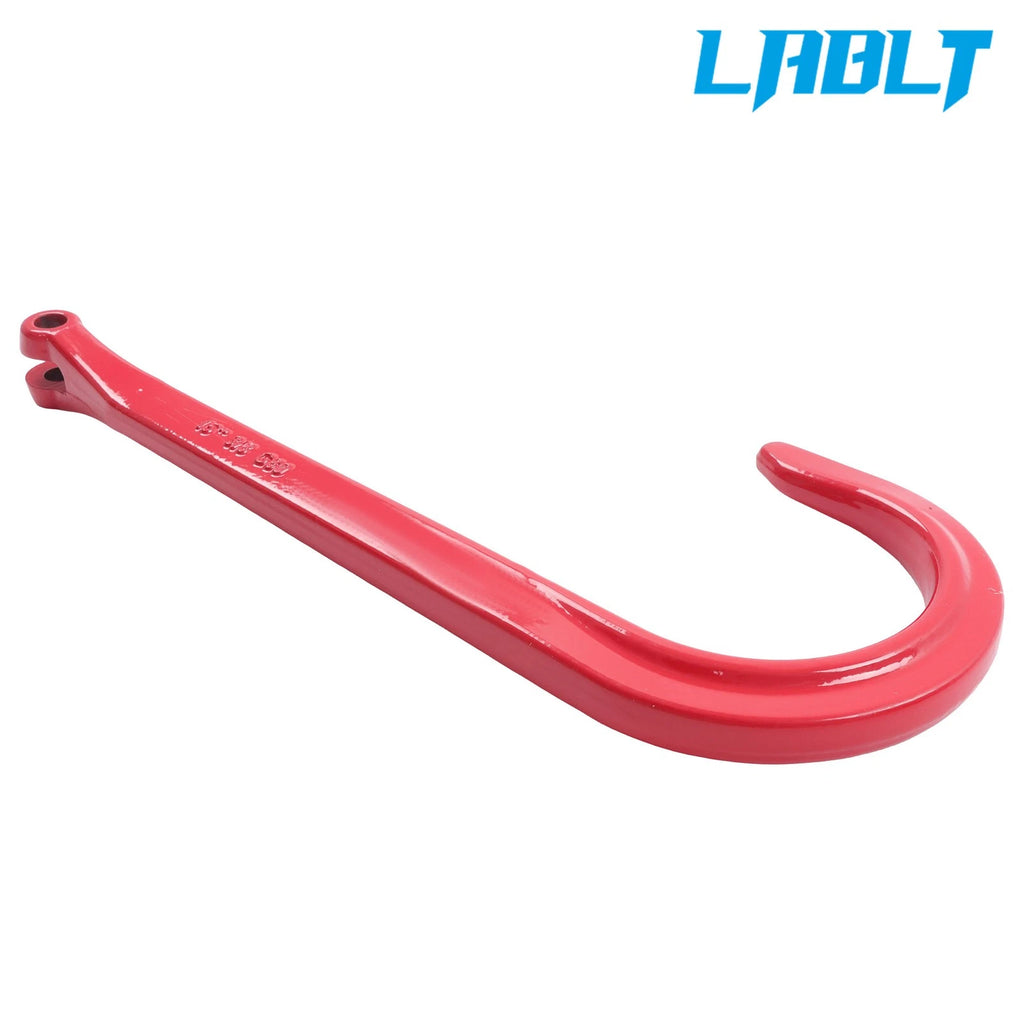 G80 Heavy Duty 15" J Hook Clevis for Wrecker Roll Back (7100lbs)