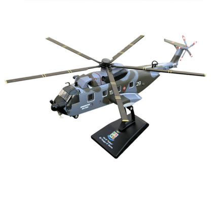 Diecast Agusta AS-61R Pelican Helicopter Model 1/100 Scale