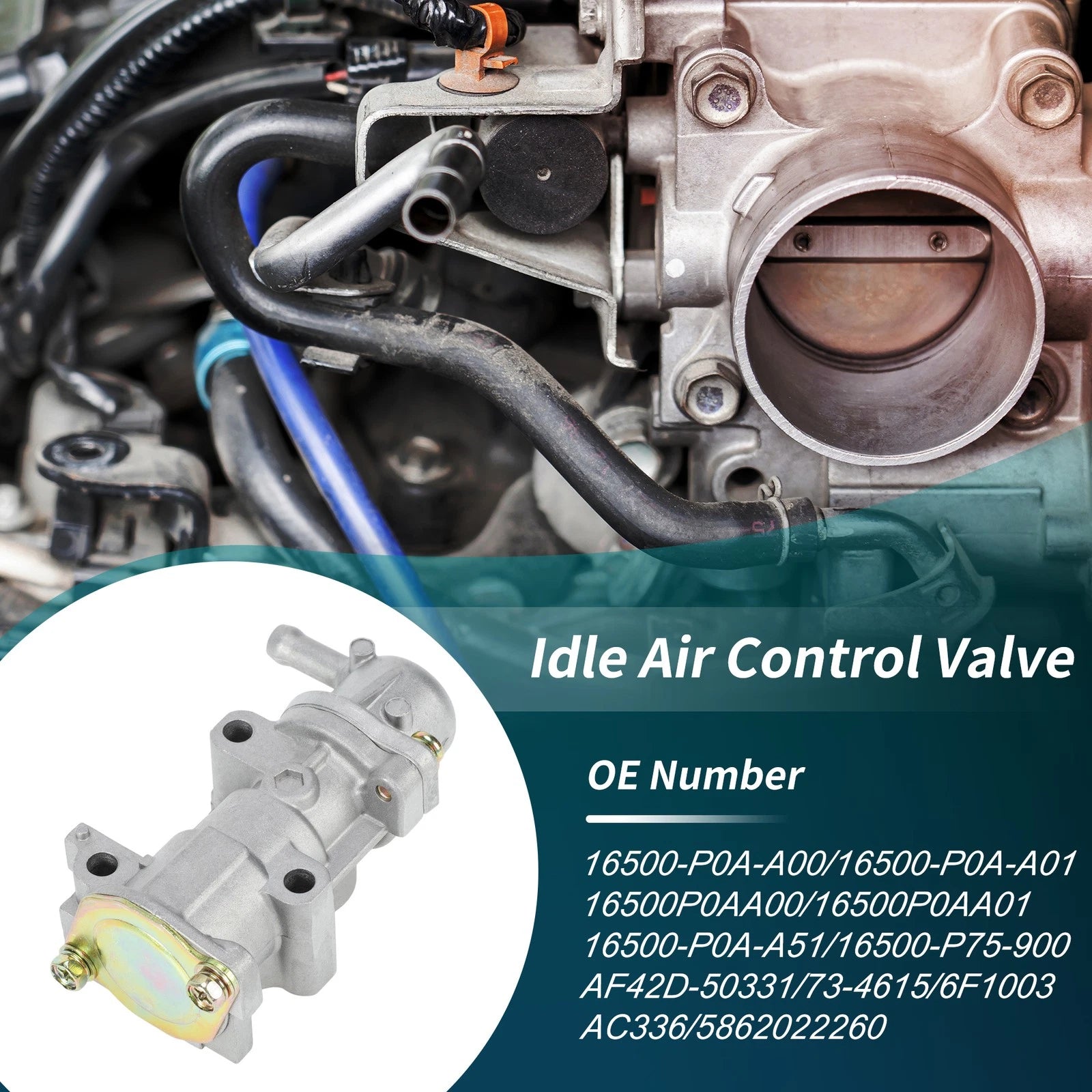 Fast Idle Air Control Valve Replacement for Honda CR-V (1997–2001)