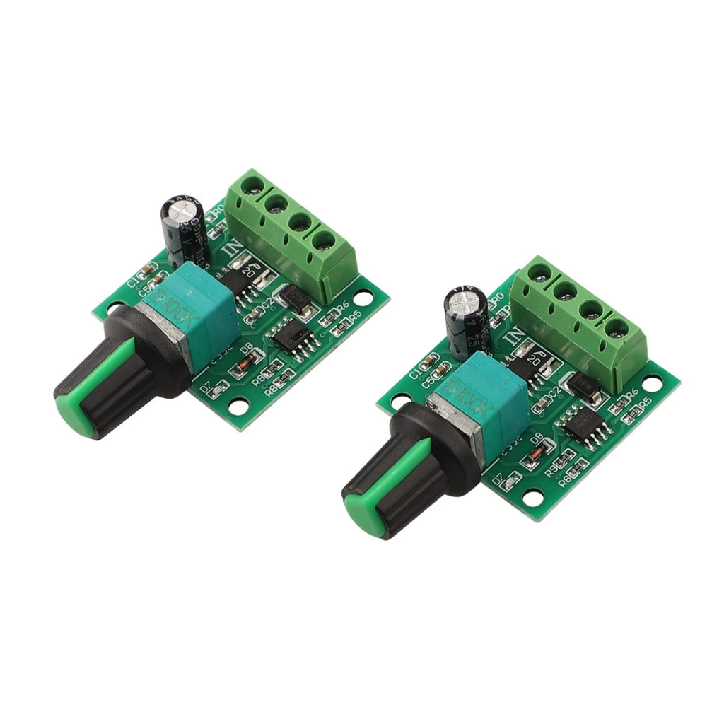 DC Motor Speed Controller for Various Applications (Self Restoring Fuse, Adjustable Duty Cycle)
