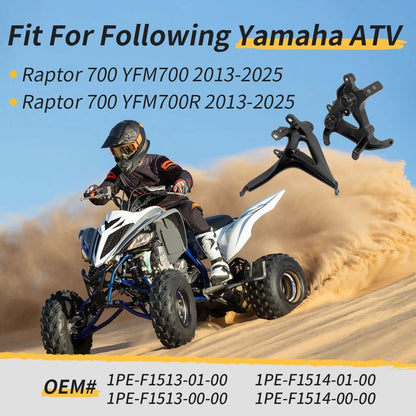 Front Headlight Mount Bracket Fender Stay for Yamaha Raptor 700 700R (2013–2025)