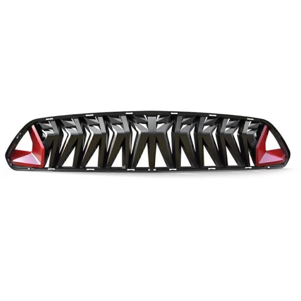 Front Bumper Radiator Grille for Ford Mustang GT V6 (2015–2017) Red Black