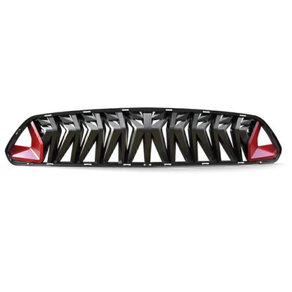 Front Bumper Radiator Grille for Ford Mustang GT V6 (2015–2017) Red Black
