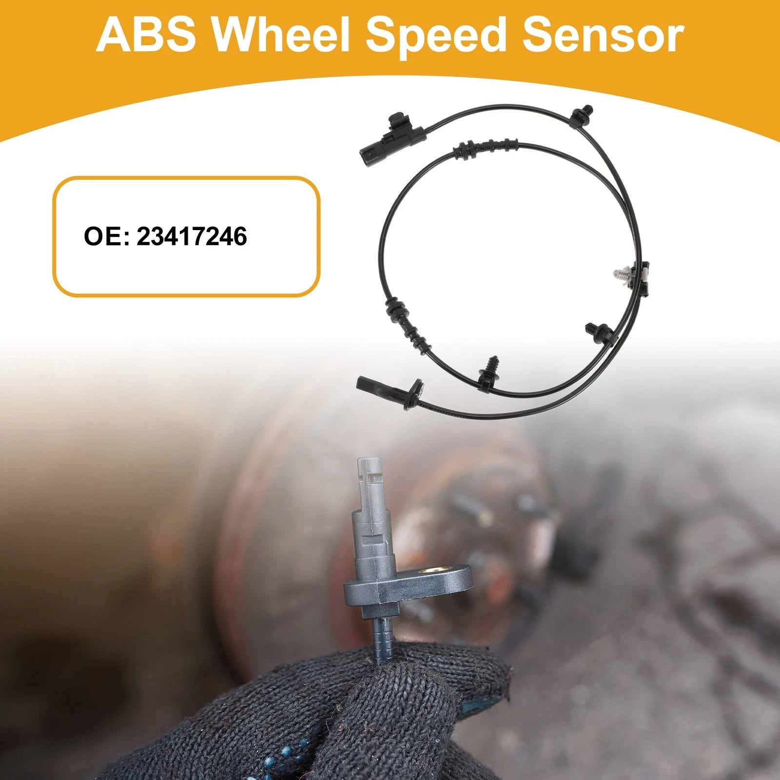 ABS Wheel Speed Sensor Replacement for Chevrolet Malibu Front (2016–2024)