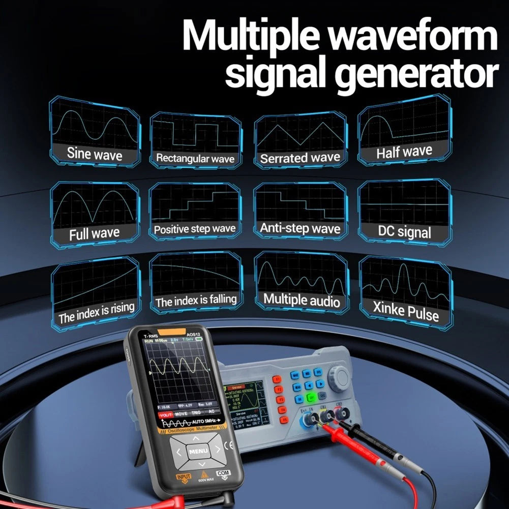 AOS12 Oscilloscope Multimeter for 2 in 1