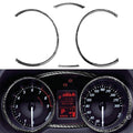 4 Pcs Car Speedometer Panel Frame Trim For Mitsubishi Lancer EVO X MR 2008-2015
