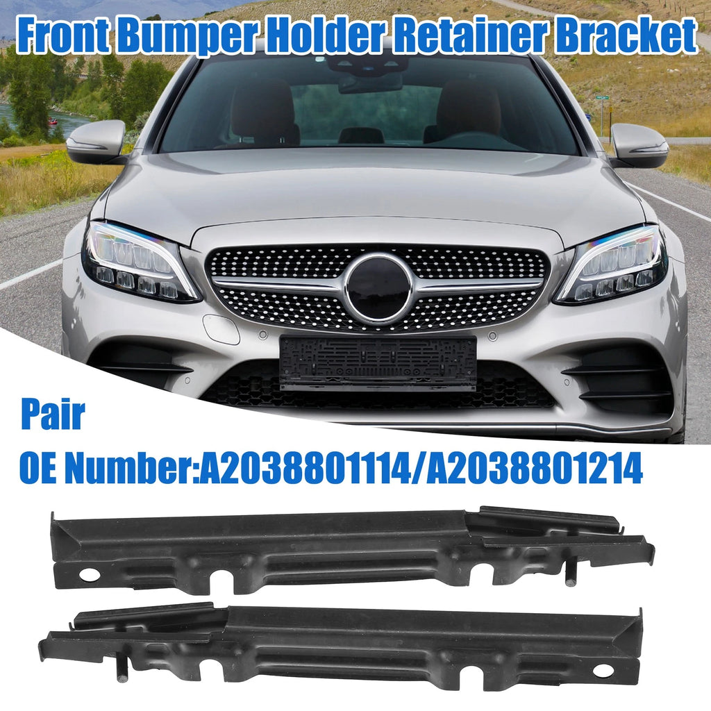 Bumper Cover Support Bracket Front Upper Left Right for Mercedes-Benz (2000–2009)