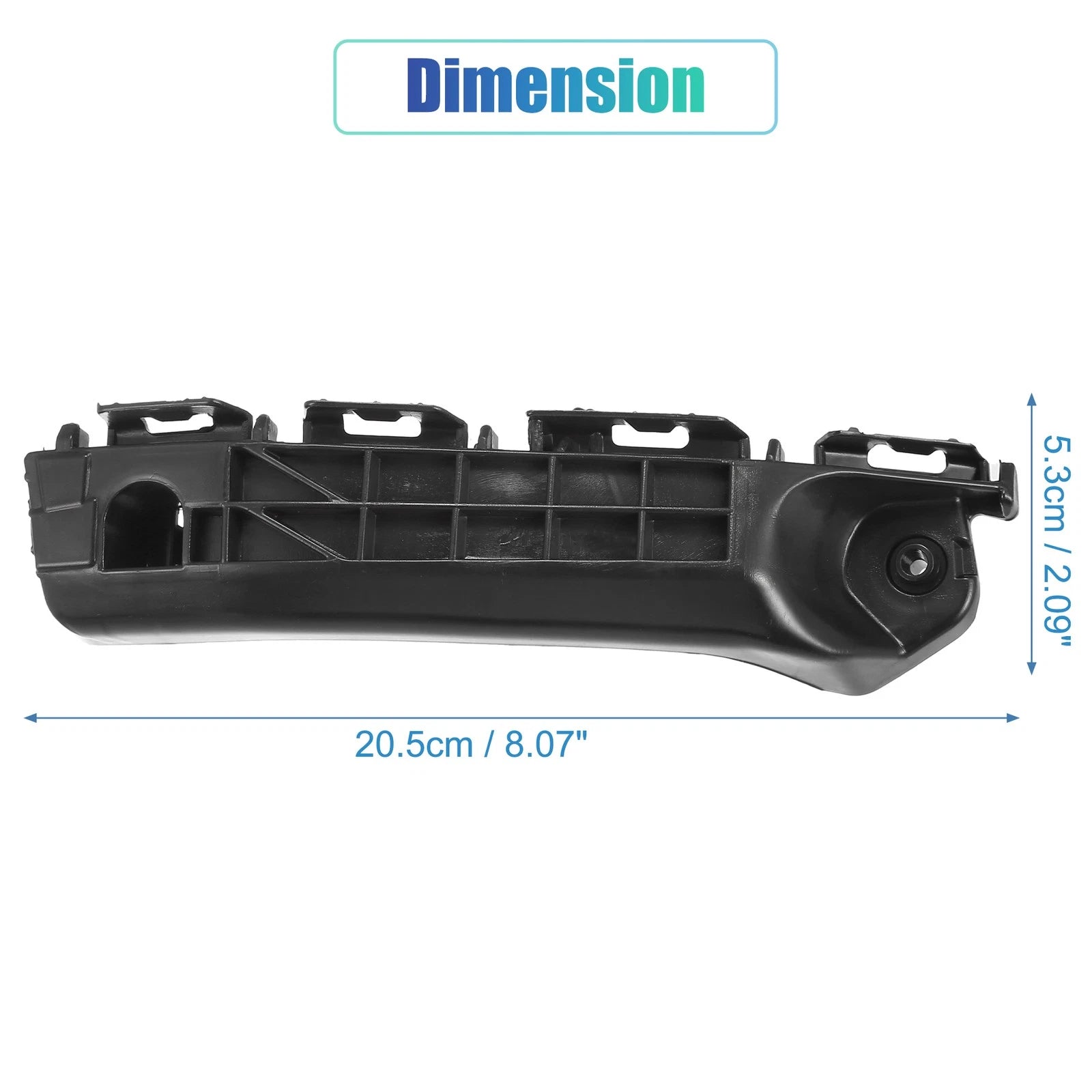 Right Side Front Bumper Bracket Replacement for Toyota Yaris (2012–2014)