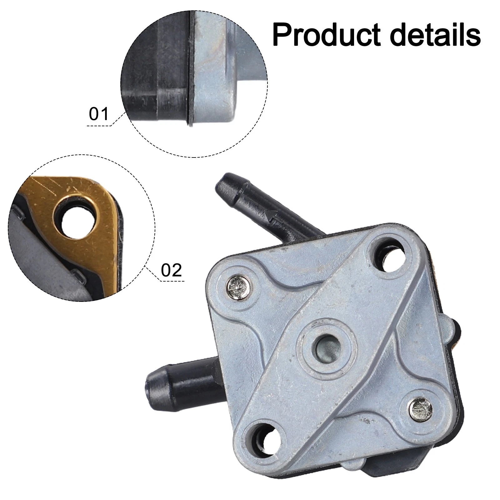 Fuel Pump for 6hp 8hp 9.9hp 15hp Engine (Replacement)