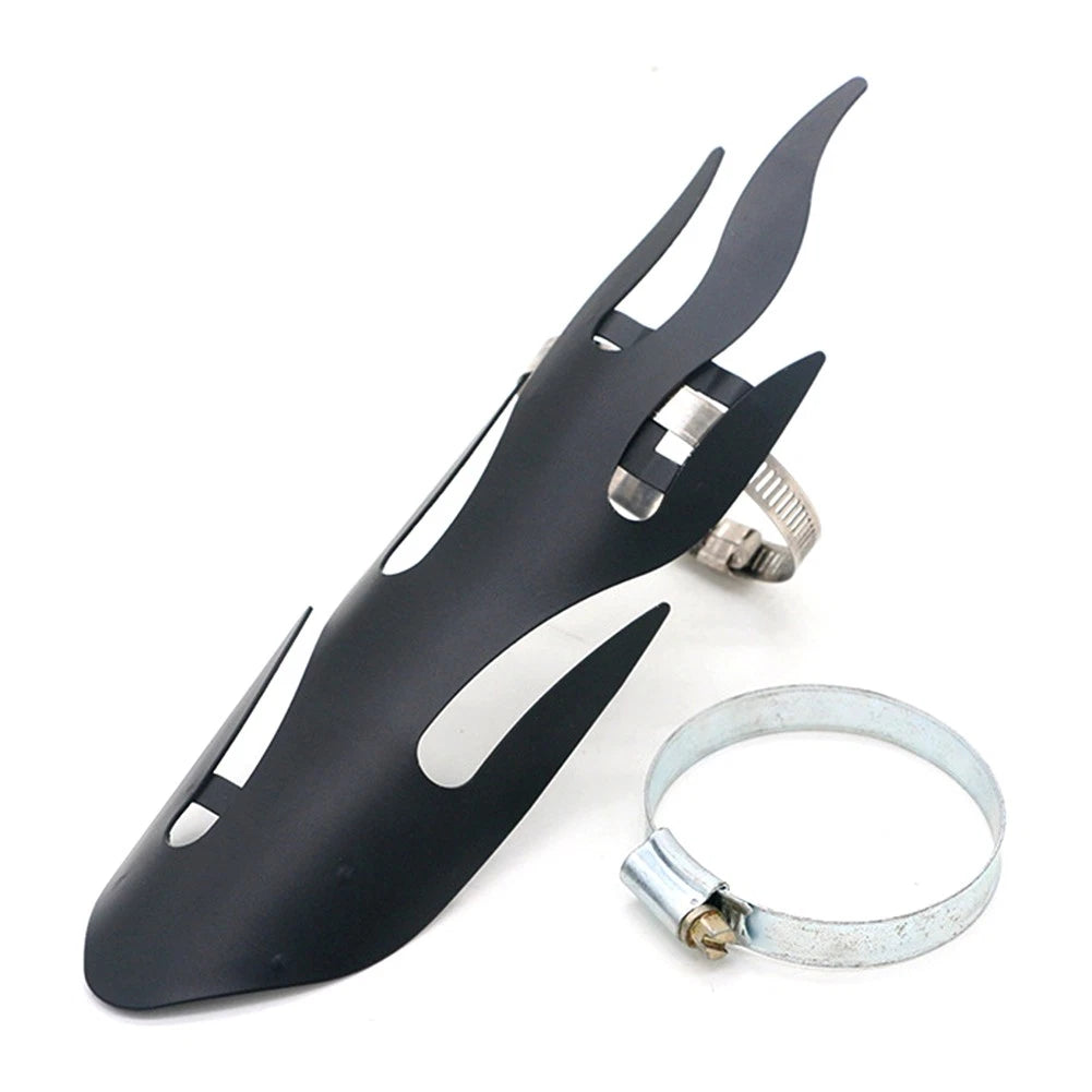 Exhaust Muffler Pipe Heat Cover Shield Heel Guard for Harley Motorcycle