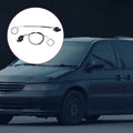 Left Power Sliding Door Cable Replacement for Honda Odyssey (2005–2010)