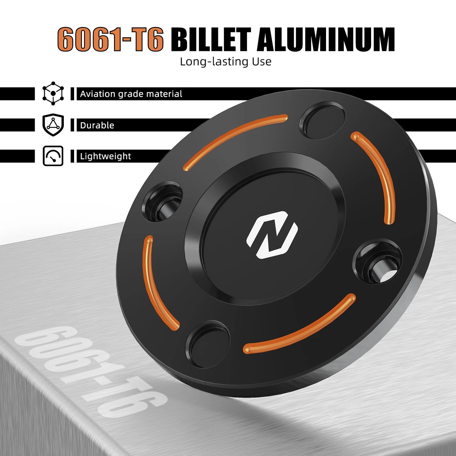 6061-T6 Aluminum M8 Timer Cover for Harley M8 Engine (2017–2024)