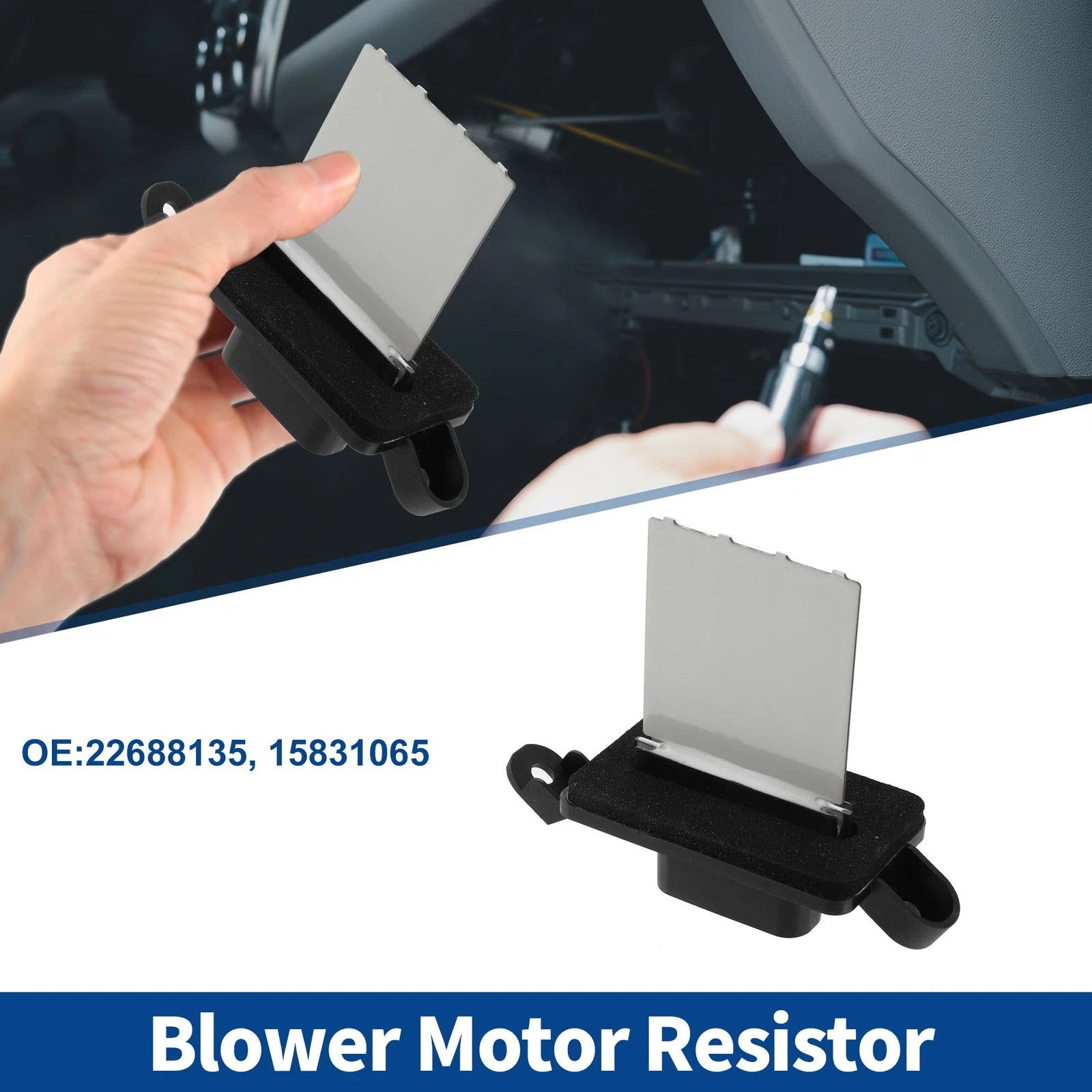 HVAC Blower Motor Resistor Replacement for Chevrolet Malibu (2008–2012)