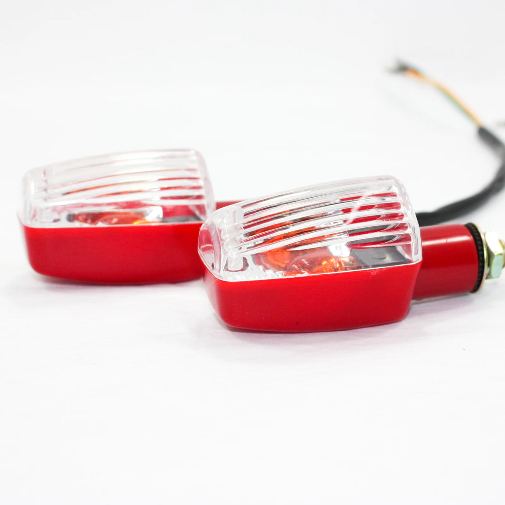 12V Red Indicator Turn Signal Light for PIT PRO Dirt Motorcycle (MX)