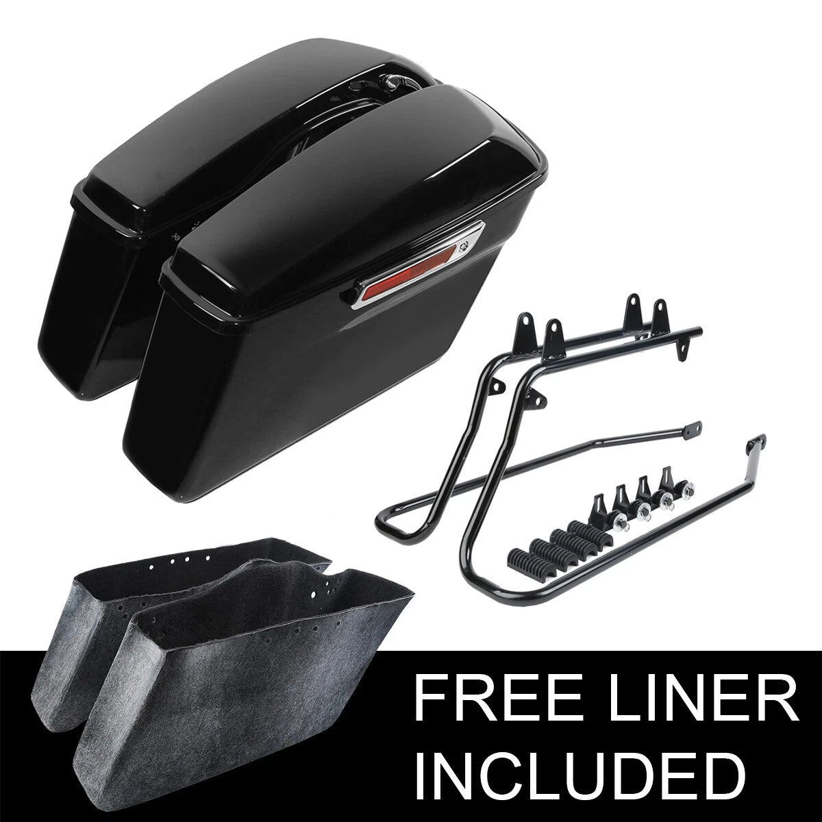 Saddlebag Conversion Bracket for Harley Softail Fat Boy (1984–2017)