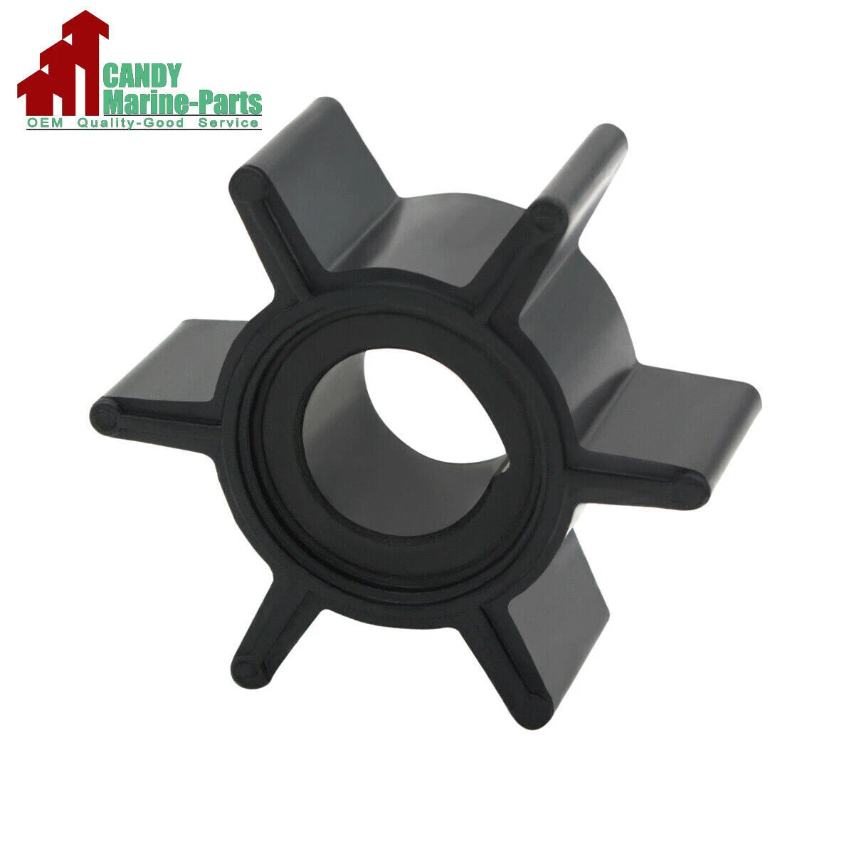 Water Pump Impeller for Tohatsu Nissan Mercury Mariner 4HP 5HP 6HP (2/4 Stroke)