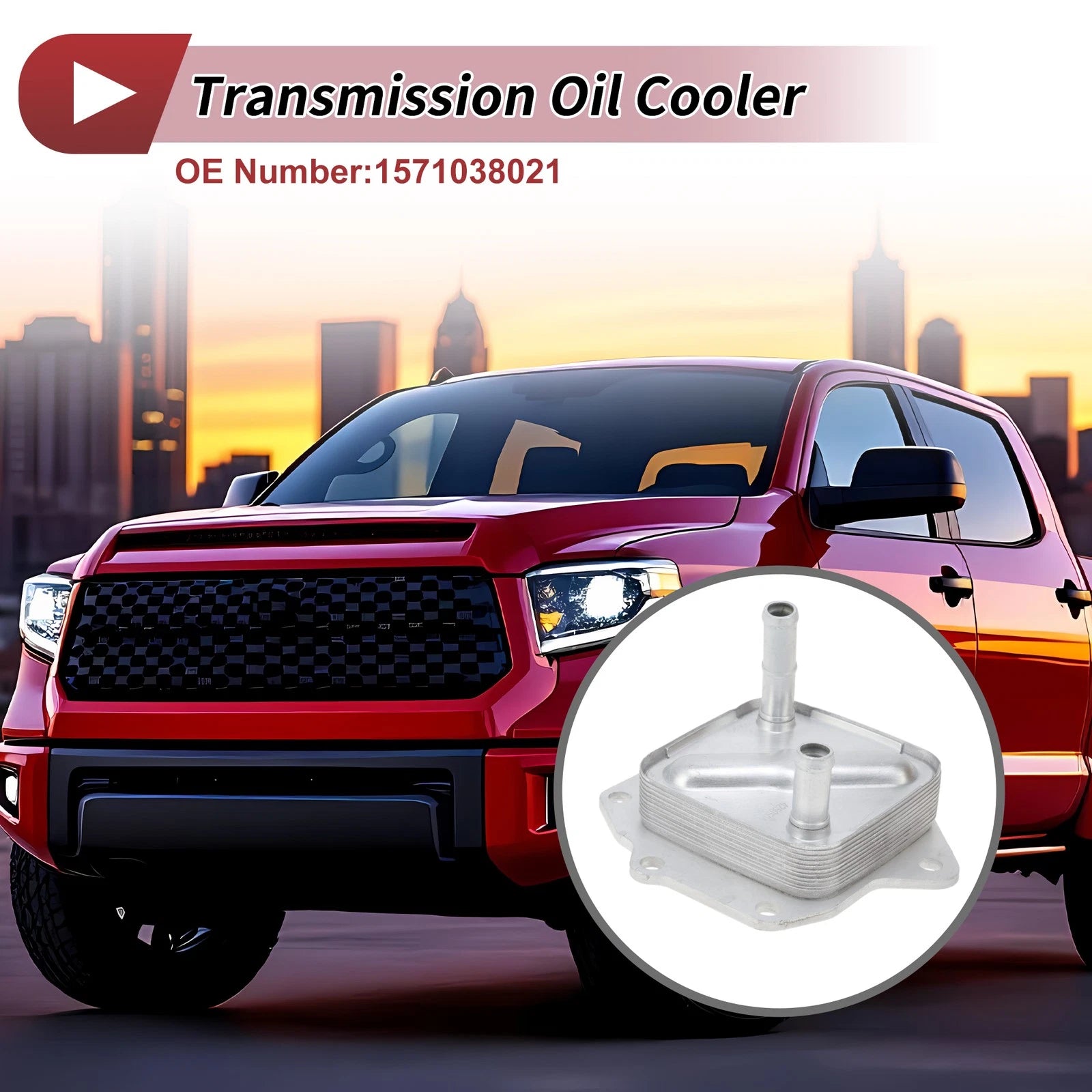 Transmission Oil Cooler Replacement for Isuzu NPR NQR (2008–2019)