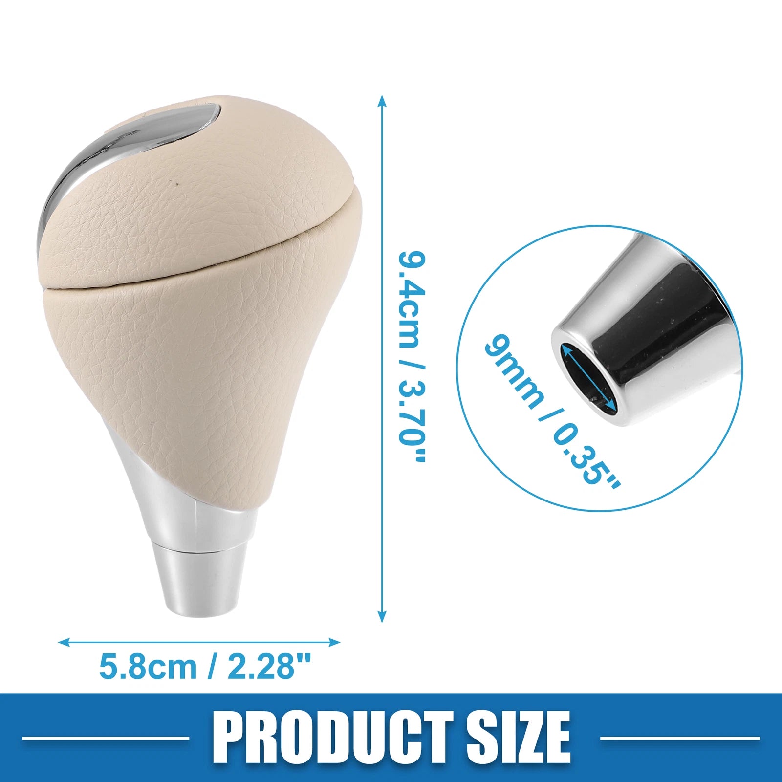 Gear Shift Knob for Lexus Toyota (Beige)